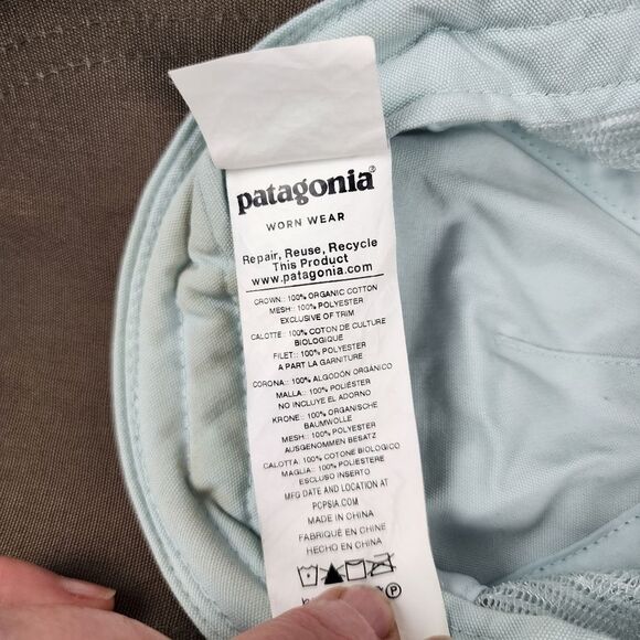 Patagonia Light Blue and Brown Cap - Picture 3 of 7